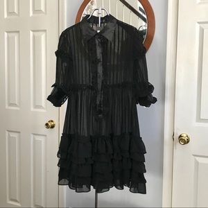 Women’s: Ryu Black Sheer Dress